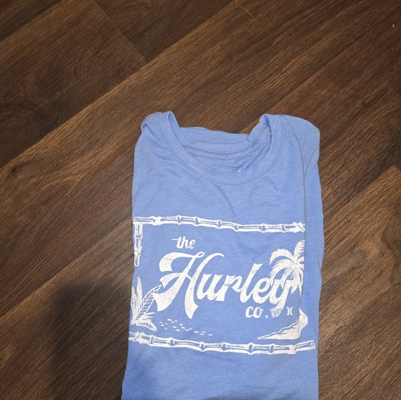 Men's Hurley T-shirt. Size Medium Light Blue. New with tags. Open to Offers! - Picture 2 of 6
